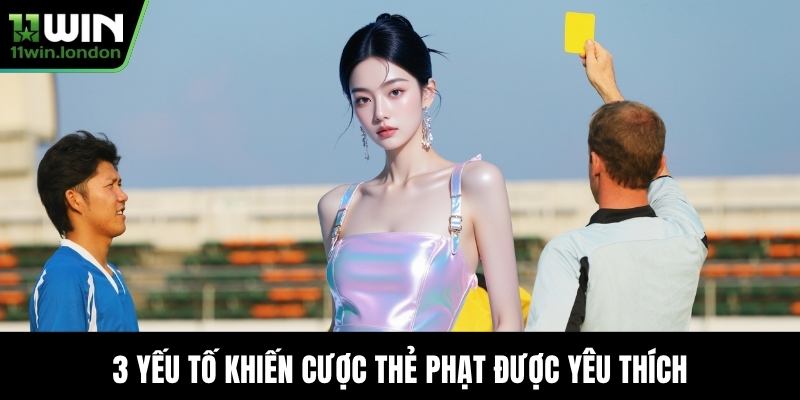 3 yếu tố khiến cược thẻ phạt được yêu thích