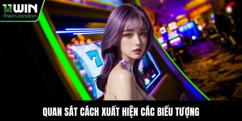 Quan sát cách xuất hiện các biểu tượng