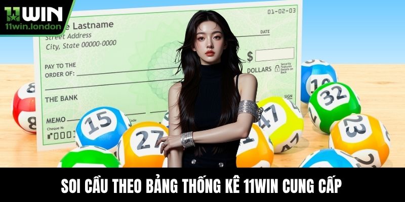 Soi cầu theo bảng thống kê 11WIN cung cấp